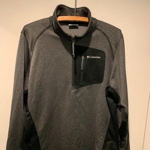 Columbia fleece zip pullover - Men's Medium